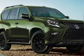 敢卖150万元？新款雷克萨斯GX460抢先看，配4.6L V8引擎图片