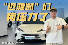 海豹07DM-i：首搭第五代DM技术中大型车，迈腾、雅阁有压力？