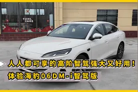 人人都可享的高阶智驾强大又好用！体验海豹06DM-i智驾版视频封面
