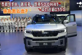 你会怎么选？方程豹豹8、普拉多、坦克500Hi4T，实力远超G350视频封面