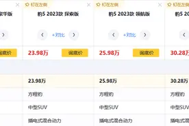 解读方程豹豹5，23.98万起，最大功率505kW，哪个版本更适合你？图片