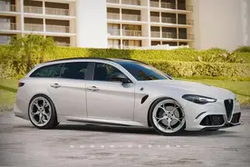 Giulia“瓦罐车”曝光，配2.9T+8AT，3.9s破百，竞争奥迪RS4 Avant图片