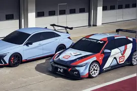 新车 | 2.0T动力/配备碳纤维尾翼，现代伊兰特N TCR版发布图片