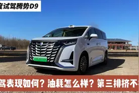 深度实测25款腾势D9：智驾表现如何？油耗怎么样？第三排挤不挤？视频封面