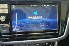 19款途观L完美安装高德地图车机版图片