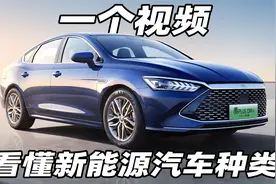 一个视频看懂新能源汽车种类视频封面