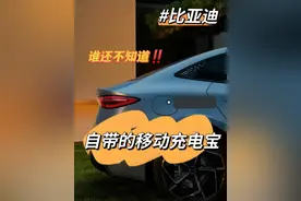 天啊，比亚迪对外放电一定要注意！图片