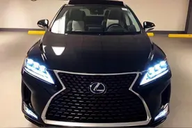 日系黑武士 新款雷克萨斯RX450h实车 配3.5L V6+双电机混动图片