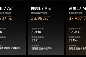 大五座SUV 理想L7正式发布图片