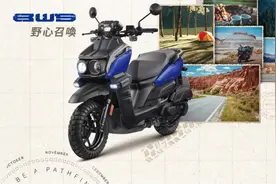 新款YAMAHA BW'S 125上市，要说ADV踏板“鼻祖”应该是它图片