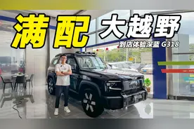 体验深蓝G318：22.99万，配空悬四驱差速锁，比合资紧凑SUV划算！视频封面