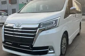 不加价的豪华MPV，丰田格兰维亚实车解析图片