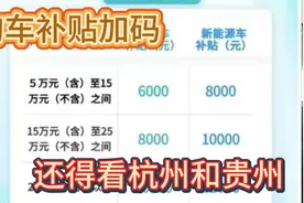 置换补贴再加码 杭州和贵州率先加价 最高2万视频封面