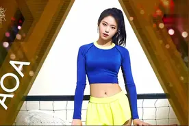 AoA~蓝色上衣搭配热裤！视频封面