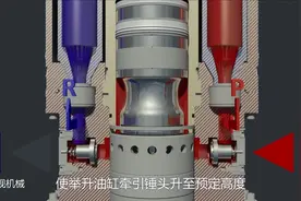 一锤20吨，液压锤打桩机是如何工作的视频封面