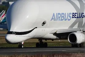 空客 Beluga XL“超级大白鲸”在图卢兹-布拉尼亚克机场视频封面