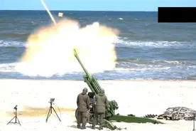 法国105毫米轻型榴弹炮速射训练视频封面