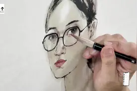 国画人物脸部如何调色、上色、深入刻画？ 看彭华竞先生专业讲解视频封面