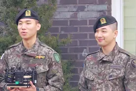 BIGBANG太阳、姜大声兵役期满退伍，哥哥们辛苦了，欢迎回家视频封面