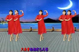 广场舞中三步《忧伤的华尔兹》歌醉舞美，时尚好听又好看附分解！视频封面