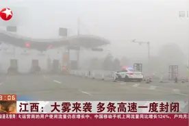 大雾来袭！江西多条高速一度封闭，部分车辆滞留，交通受影响