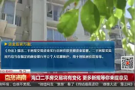 海口二手房交易将有变化 更多新规等你来提意见视频封面
