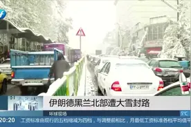 德黑兰降下漫天鹅毛大雪,伊朗首都北部道路被封,堵车长龙进退不得视频封面