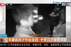 都是作业惹的祸？夫妻因孩子作业反目，十岁儿子报警求助视频封面