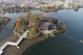 鄠邑区：航拍渼陂湖（陕西·西安）视频封面