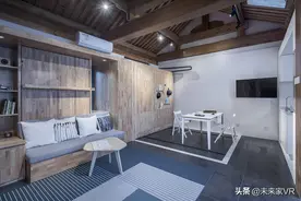 北京胡同旧宅改造，30㎡秒变三室一厅图片