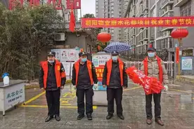 全民消防丨西安萌娃变身消防志愿者，街头传递安全知识！图片