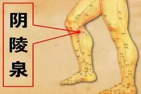 总是尿不尽，早晚揉阴陵泉图片