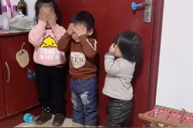 “跟外孙玩捉迷藏的姥爷，为了赢有多拼？”笑出眼泪哈哈哈哈哈哈哈图片
