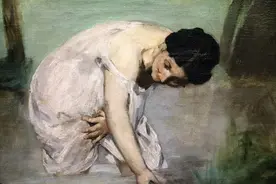 他画"裸体"参展被评为垃圾，不听劝继续画，结果被贬得一文不值图片