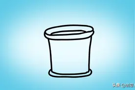 简笔画：水桶图片