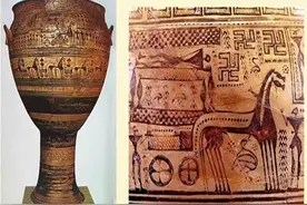 距今1万年的中文字，会生子，生出了很多古希腊文字图片