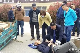 大货车与三轮车相撞！青岛西海岸新区海青卫生院院长刘雪挺身而出图片