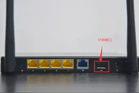 路由器后面的USB接口，不用它就白白浪费了图片