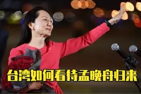 台湾如何看待孟晚舟归来？图片