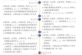 一年级语文上册，第二单元汉语拼音课堂解析，暑假预习必备图片
