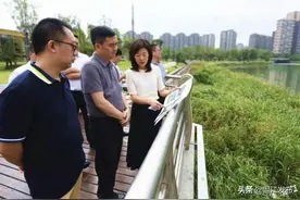 王乾8月6日调研江安河（城区段），强调焕发江安河新魅力，助推温江高质量发展图片