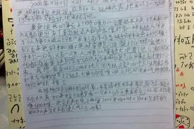 儿子六岁写的检讨书图片