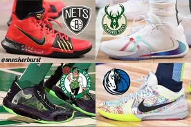 NBA球员上脚：30支球队中，代表球队的球鞋都很帅图片