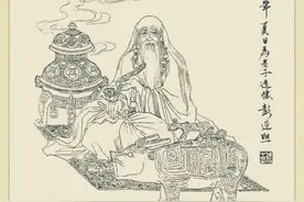 中国白描人物画《中国神话人物百图》图片