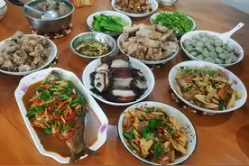 江西人的年夜饭吃什么？十一个地市各不重样，晒出你的年夜饭图片