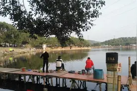 实拍东莞塘厦镇石潭埔水库钓鱼公园，带你们去看看啦图片