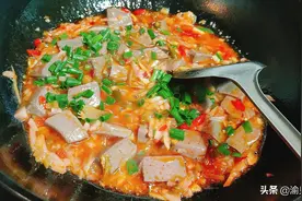 孕33周，孕期控糖食谱1，泡椒鸭血，补铁又好吃，一周吃2次图片