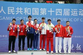 全运跆拳道男子-80公斤级 唐皓夺银图片