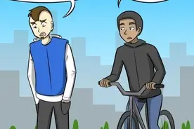 漫画：舔狗图片