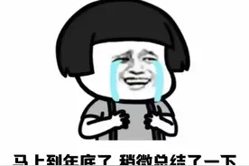 搞笑表情包：马上到年底了稍微总结了一下，总体来说穷的比较稳定图片